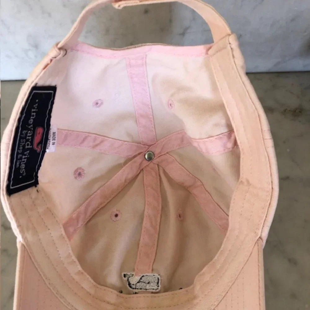 VINEYARD VINES Classic Logo Baseball Cap Pink